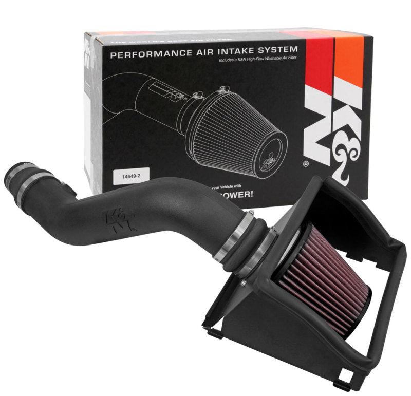 K&amp;N 2016 Ford F-150 3.5L Aircharger Performance Intake - 63-2596