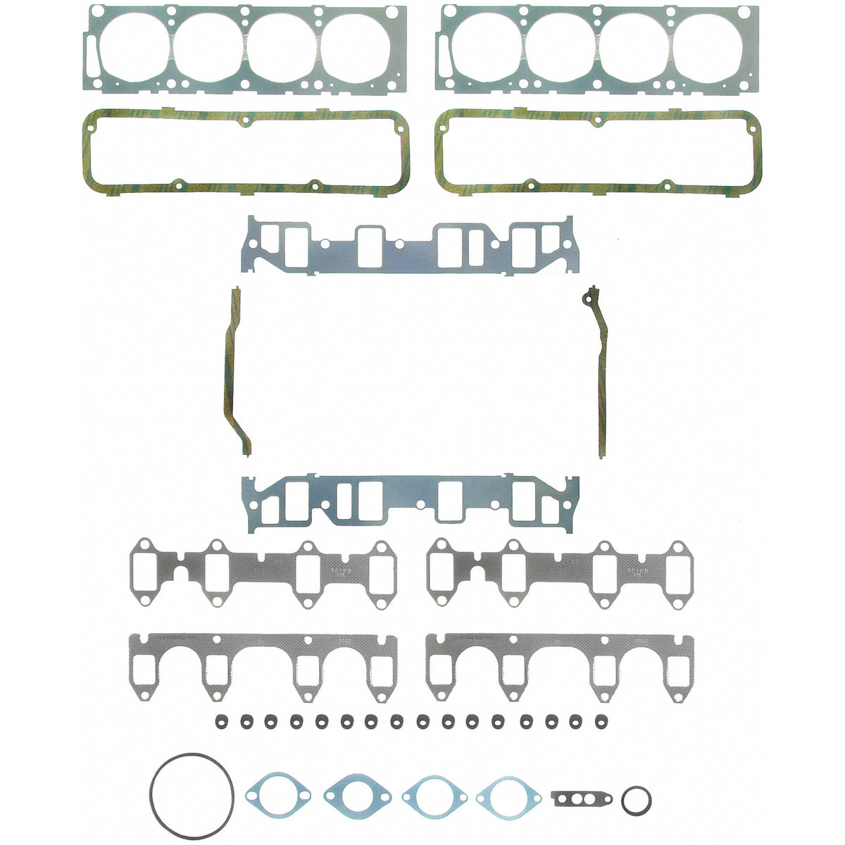 Fel-Pro Ford Thunderbird HS 8554 PT PermaTorque Engine Cylinder Head Gasket Set - HS8554PT for 1958-1969 Ford Thunderbird - front view