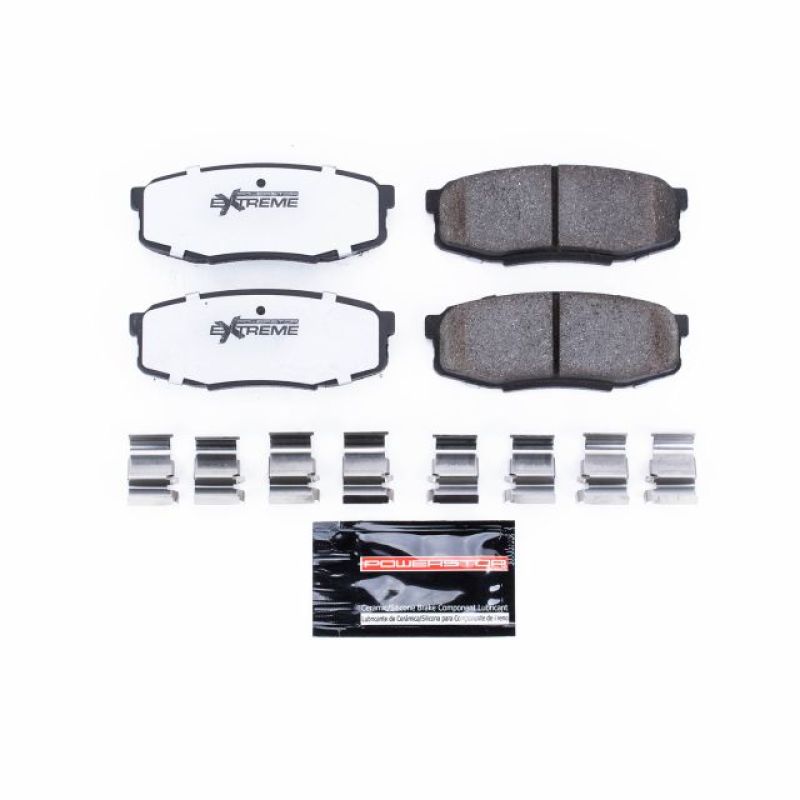 Power Stop 13-21 Toyota Land Cruiser Rear Z36 Truck & Tow Brake Pads w/Hardware - Z36-1304