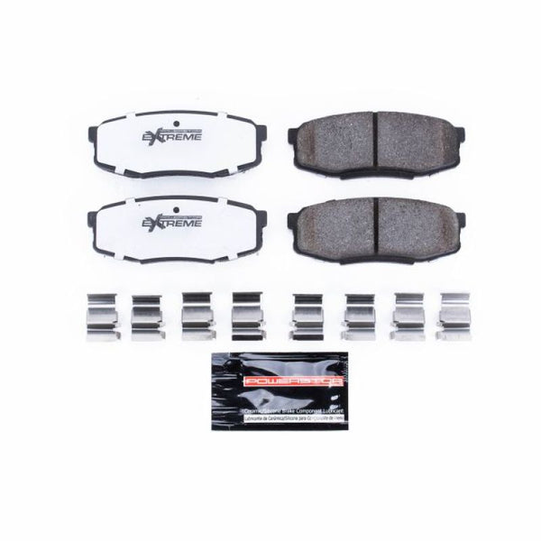 Power Stop 13-21 Toyota Land Cruiser Rear Z36 Truck & Tow Brake Pads w/Hardware - Z36-1304 for 2008-2022 Toyota Sequoia - fro