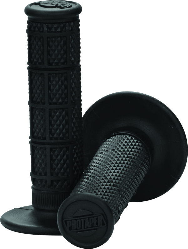 ProTaper 1/3 Waffle Grips - Black - 024031 - front view