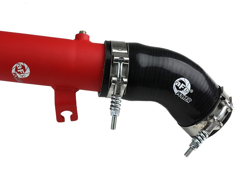 aFe BladeRunner 2.5in Aluminium Hot Side Charge Pipe 15-20 Subaru WRX 2.0T - Red - 46-20378-R
