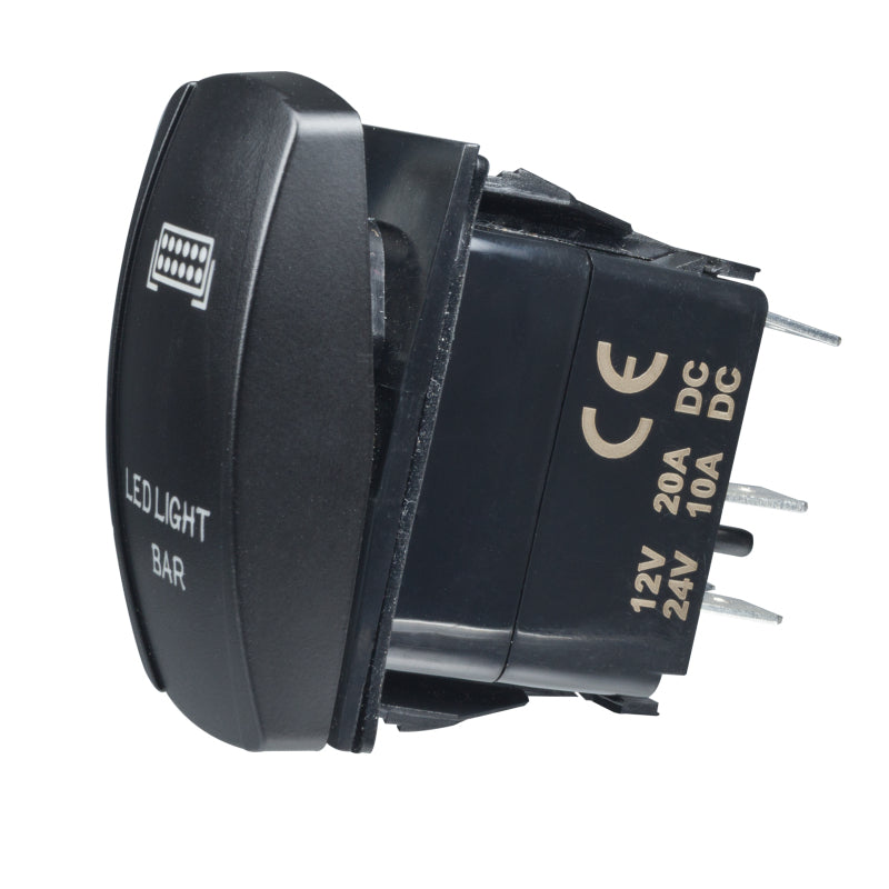 Oracle LED Light Bar Deluxe Rocker Switch - Black SEE WARRANTY - 2070-504