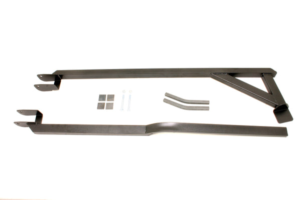BMR 82-82 3rd Gen F-Body Weld-On Boxed Subframe Connector (Outside Frame Exhaust) - Black Hammertone - SFC009H by BMR Suspens