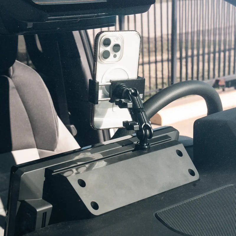 Cali Raised 2024+ Toyota Tacoma Dash Mount - 14in Small Screen - CR4274 - front view
