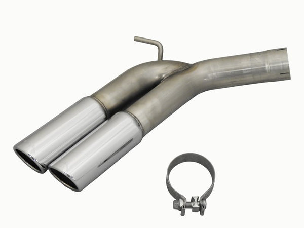 JBA 04-20 Nissan Titan 5.6L 304SS Pass Side Dual Exit Tip Upgrade (For 40-1400/1401) - 30-1403T for 2004-2021 Nissan TITAN - 