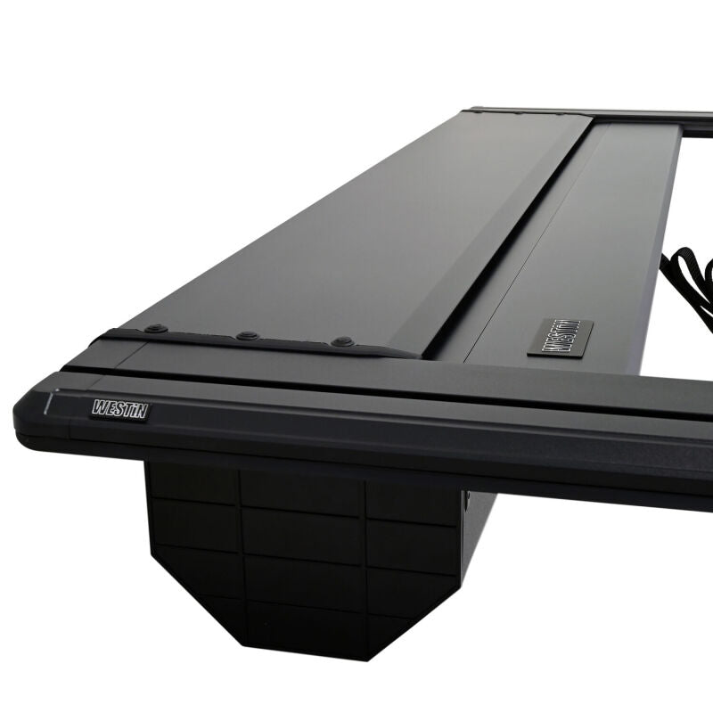 Westin 16-23 Toyota Tacoma 5ft 5in Bed Manual Retractable Tonneau Cover - Black - 19-61065