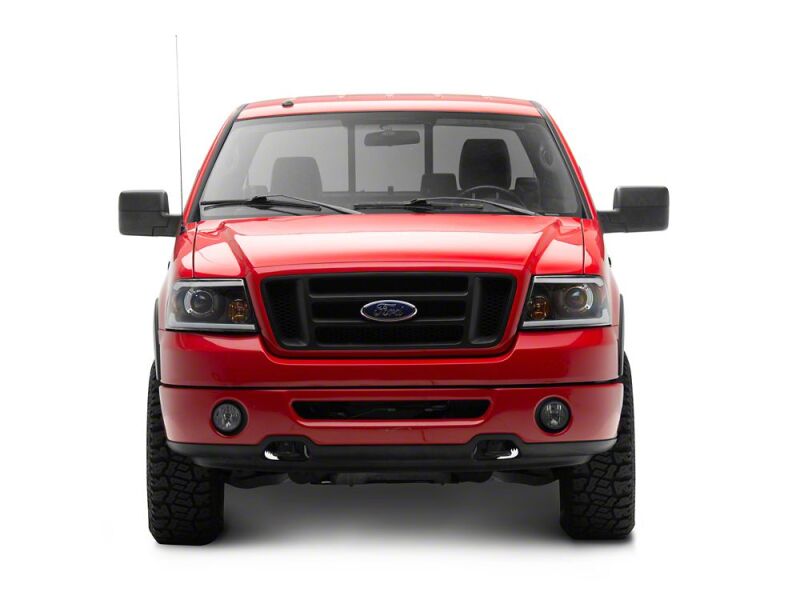 Raxiom 04-08 Ford F-150 Axial Series LED Proj Headlights/Seq LED Bar- Black- Clear Lens - T566366 - close-up view 3