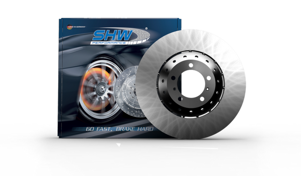 SHW 04-06 Audi TT Quattro 3.2L Left Front Smooth Lightweight Brake Rotor (8N0615301B) - AFL41411 for 2004-2006 Audi TT - fron