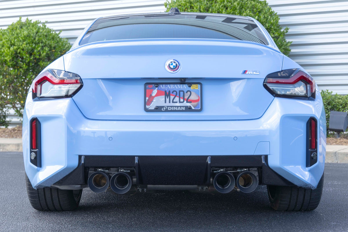 Dinan - Valved Axle-Back Exhaust - 2023-2026 BMW M2 - D660-0100