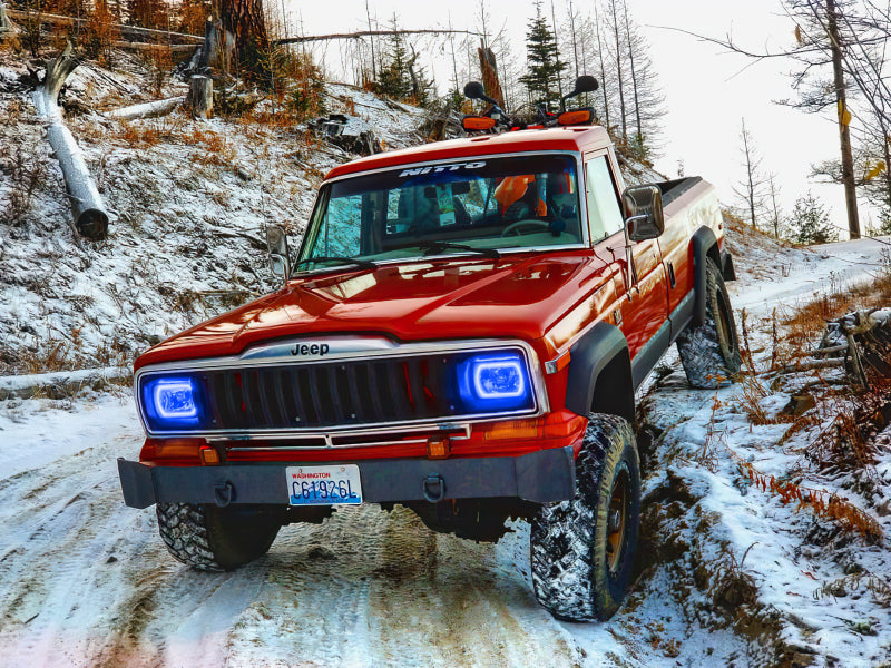 Oracle Pre-Installed Lights 7x6 IN. Sealed Beam - ColorSHIFT Halo SEE WARRANTY - 6908-333