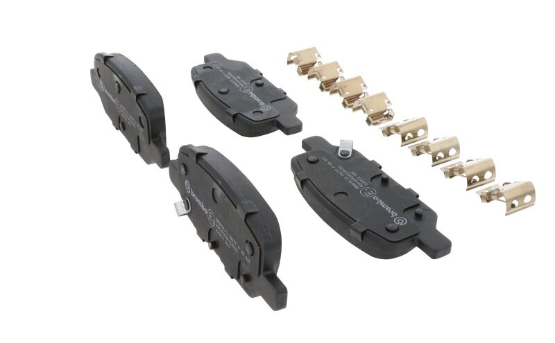 Brembo OE 17-21 Tesla Model 3/2021 Model Y Brake Pad - Rear - P09027