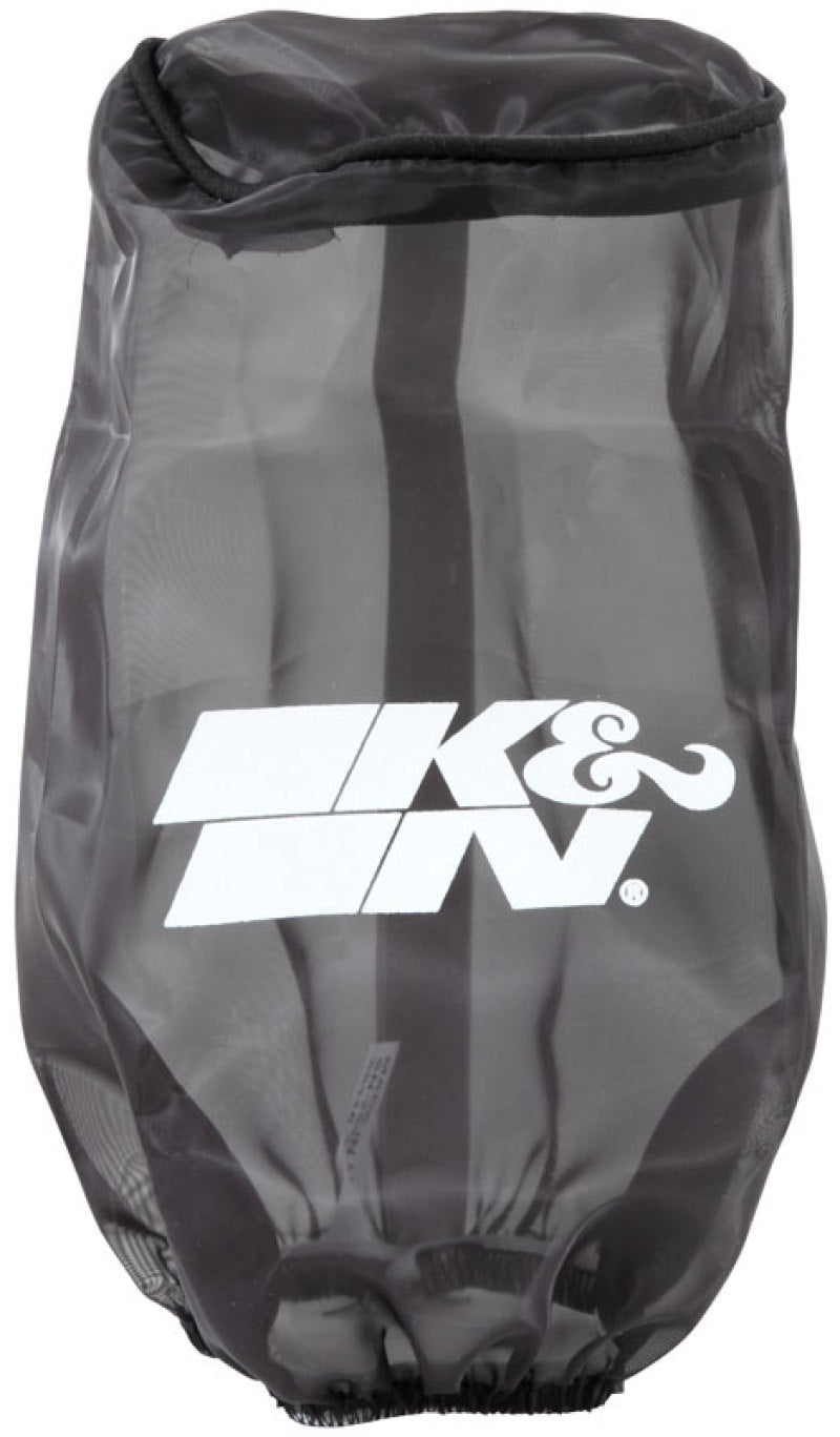 K&amp;N Filter Wrap Drycharger Oval Tapered Black - 3.25in Base I/S Width x 2.5in Top I/S Width x 7in H - SN-2560DK
