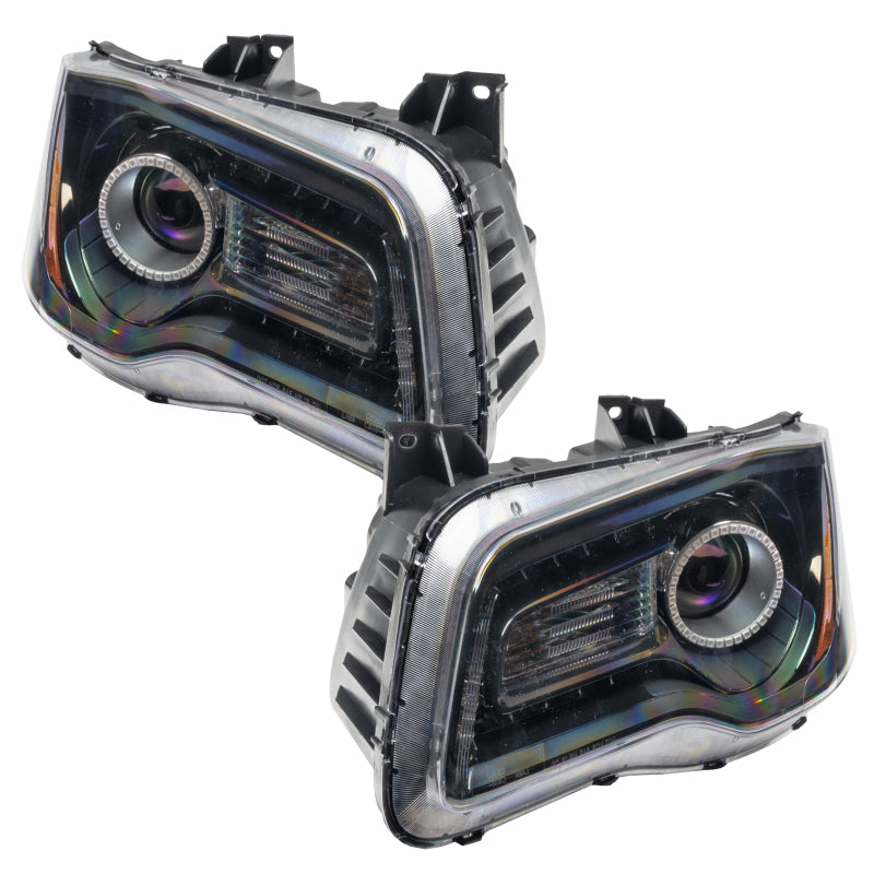 Oracle 11-14 Chrysler 300C SMD HL - Black - NON HID - ColorSHIFT w/o Controller SEE WARRANTY - 7729-334