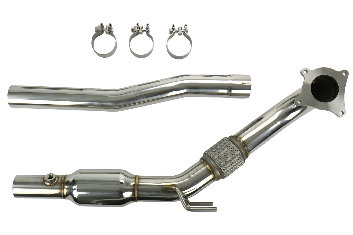 Invidia 10-14 Volkswagen Golf Gen 6 GTI 2.0T High Flow Cat Downpipe