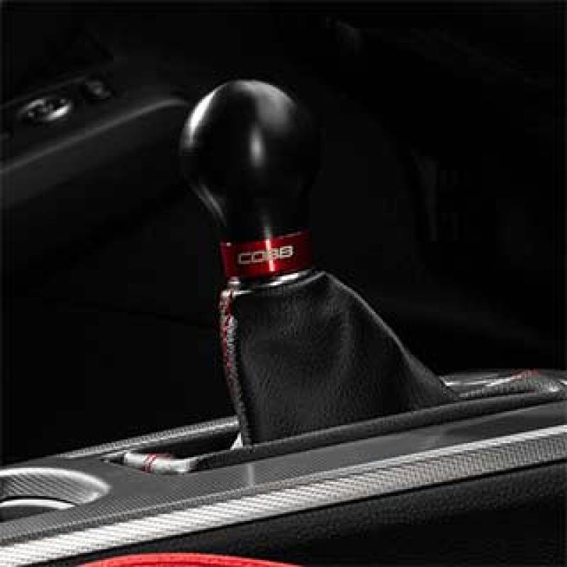 Cobb 23+ Honda Civic Type R 6-Speed Short Weighted Cobb Knob - Black - 2H2365-BK