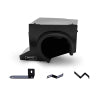 Clearance - Mishimoto 2016+ Ford Focus RS Performance Air Intake Kit - Wrinkle Black