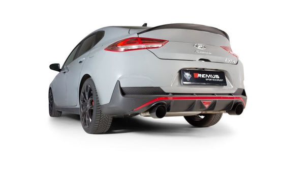 Remus 2018 Hyundai I30 Fastback N Performance 2.0T (G4KH-6LH w/GPF) GPF-Back Exhaust (Tail Pipe Req) - 285718 1500 by Remus