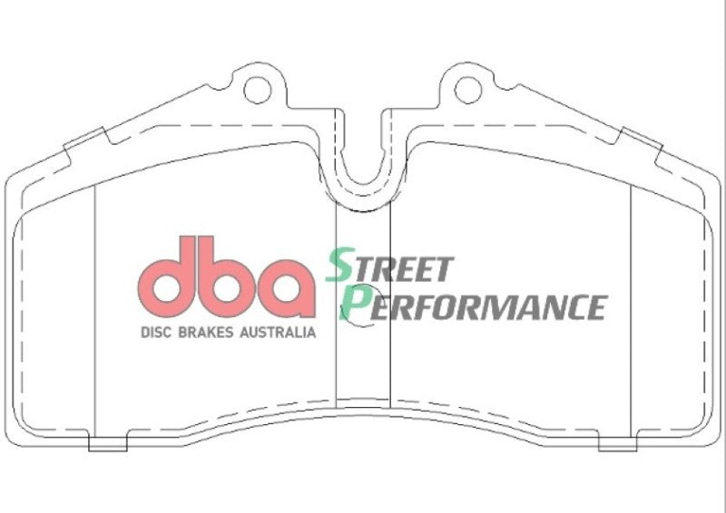 DBA 86-91 Porsche 928 SP Performance Front Brake Pads - DB1355SP
