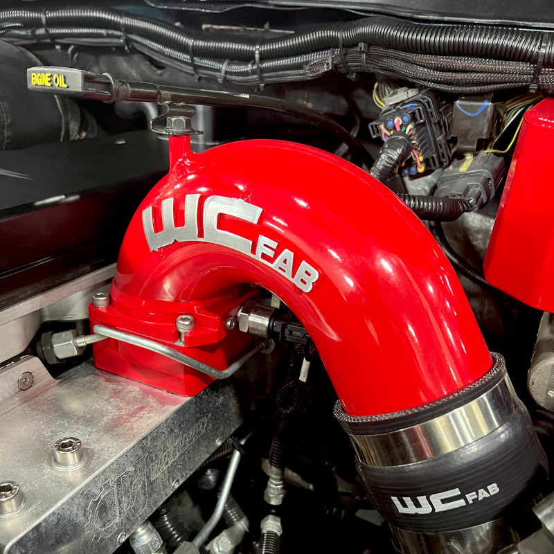 Wehrli 03-07 Dodge 5.9L Cummins High Flow Intake Bundle Kit - Gloss Black - Bronze Chrome - WCF100680-BC