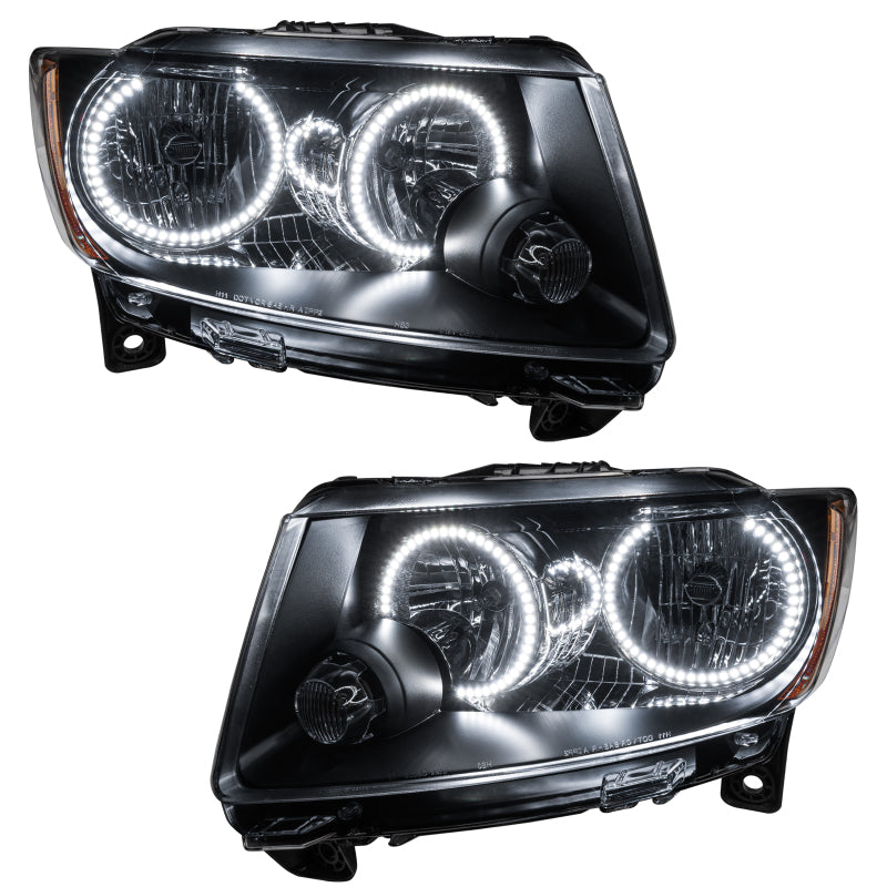 Oracle 11-13 Jeep Grand Cherokee SMD HL (Non-HID) - Chrome - White SEE WARRANTY - 7070-001