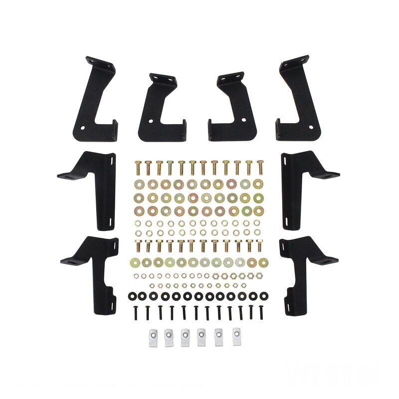Westin 18-20 Jeep Wrangler JL 2DR HDX Drop Nerf Step Bars - Textured Black - 56-14055