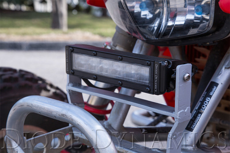 Diode Dynamics 6 In LED Light Bar Single Row Straight SS6 - White Wide Light Bar (Single) - DD5022S