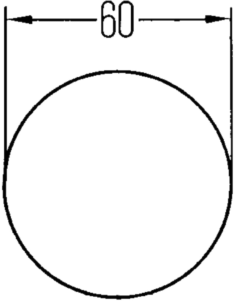 Hella REFLEX REFLECTOR RED 8RA - 002014281