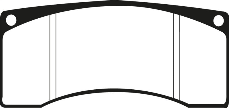 EBC Ford Saleen Mustang Alcon front calipers Yellowstuff Front Brake Pads - DP4016R