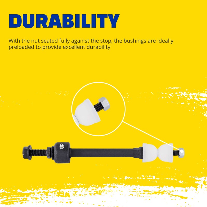 MOOG 00-01 Dodge Ram 1500 Front Sway Bar Link Kit - K7453 - close-up view