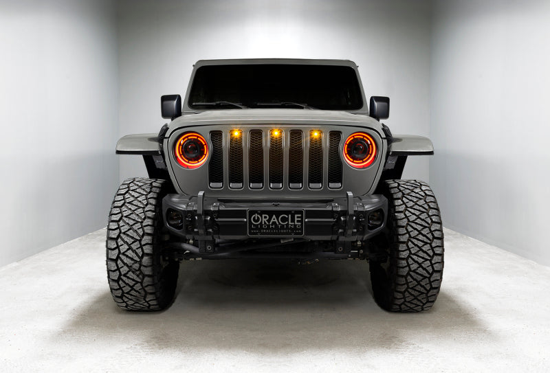 Oracle Oculus Bi-LED Projector Headlights for Jeep JL/Gladiator JT - w/ Simple Cntrl SEE WARRANTY - 5839-504-B
