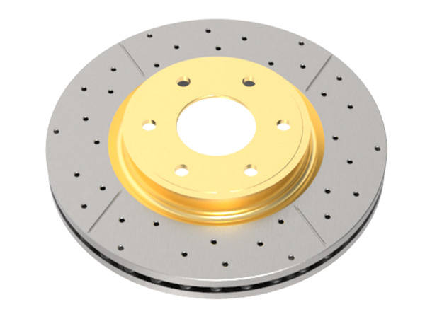 DBA 09-13 Infiniti FX50 (S51 Model) Rear Drilled & Slotted Street Series Rotor - DBA2339X