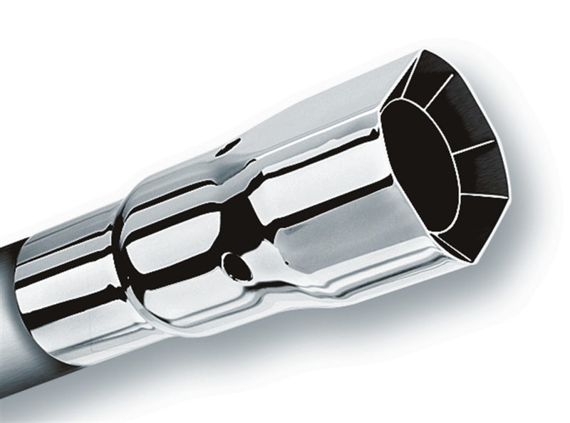 Borla Universal Polished Tip Single Square Intercooled (inlet 2 1/4in. Outlet 2 1/2 x 2 3/4in) *NO R - 20112