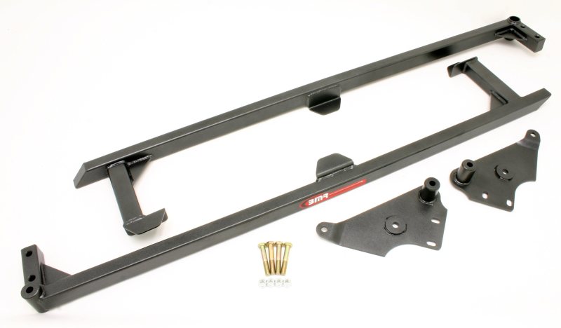 BMR 04-06 GTO Weld-On Boxed Subframe Connectors - Black Hammertone - SFC007H for 2004-2006 Pontiac GTO