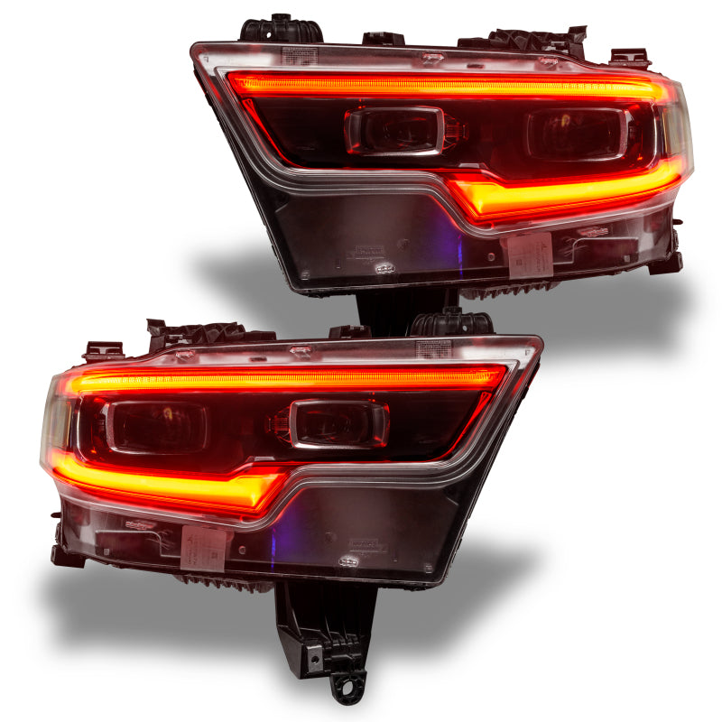 Oracle 19-21 RAM 1500 Headlight DRL Kit Proj. LED - RGBW+A w/ Simple Controller SEE WARRANTY - 1448-504