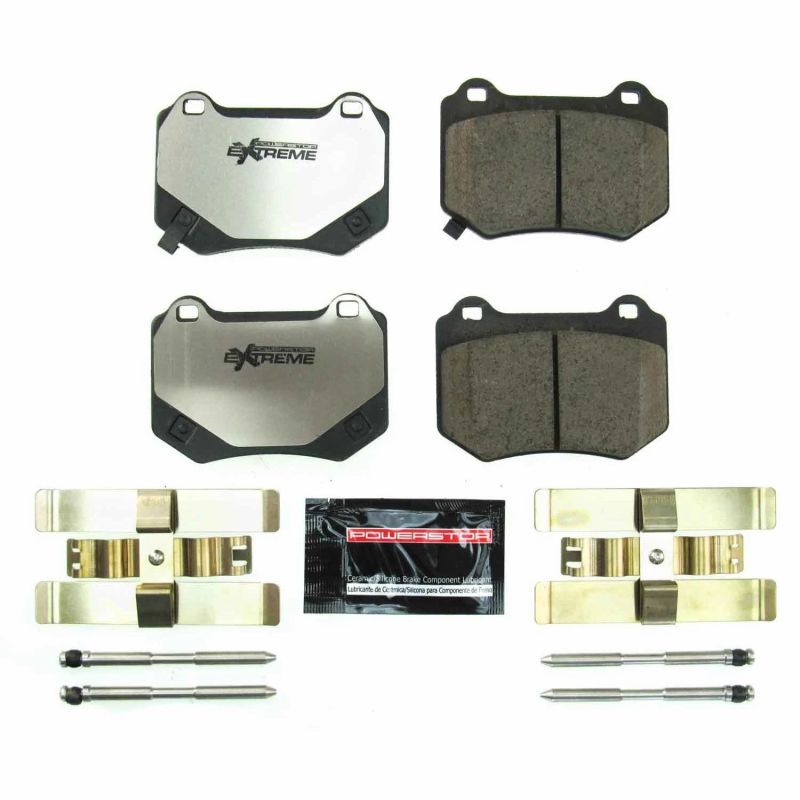 Power Stop 18-19 Subaru WRX STi Rear Z26 Extreme Street Brake Pads w/Hardware - Z26-2118 for 2018-2021 Subaru WRX STI