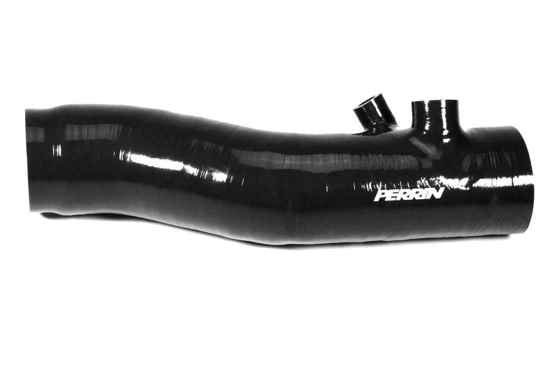 Perrin 2022+ Subaru WRX Black 3in Turbo Inlet Hose w/ Nozzle - PSP-INT-425BK