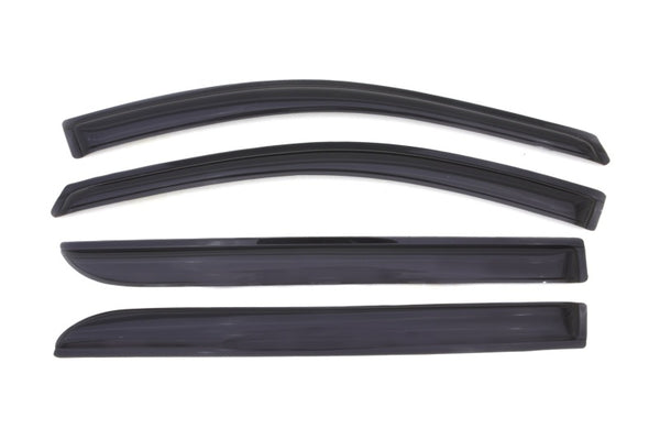 AVS 08-10 Honda Odyssey Ventvisor Outside Mount Window Deflectors 4pc - Smoke - 94083 for 2008-2010 Honda Odyssey - front vie