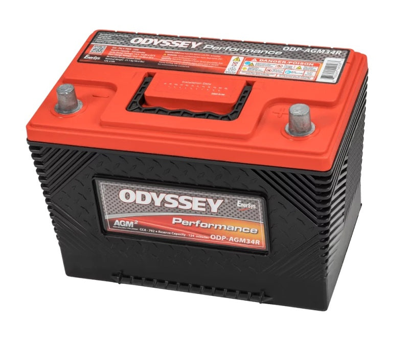 Odyssey Battery Auto/Truck/Heavy Duty &amp; Commercial Performance AGM Battery (34R-790) - ODP-AGM34R