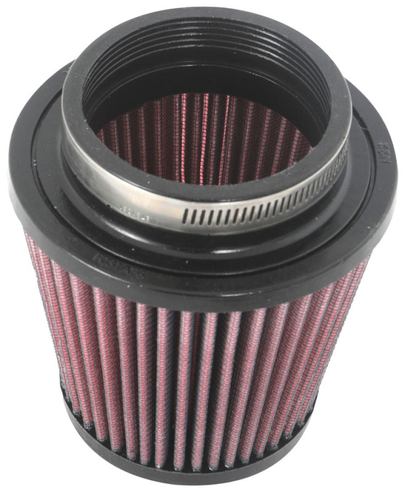K&amp;N Universal Clamp-On Air Filter 3-1/8in FLG / 4-15/16in B / 3-1/2in T / 4-3/8in H - RF-9160