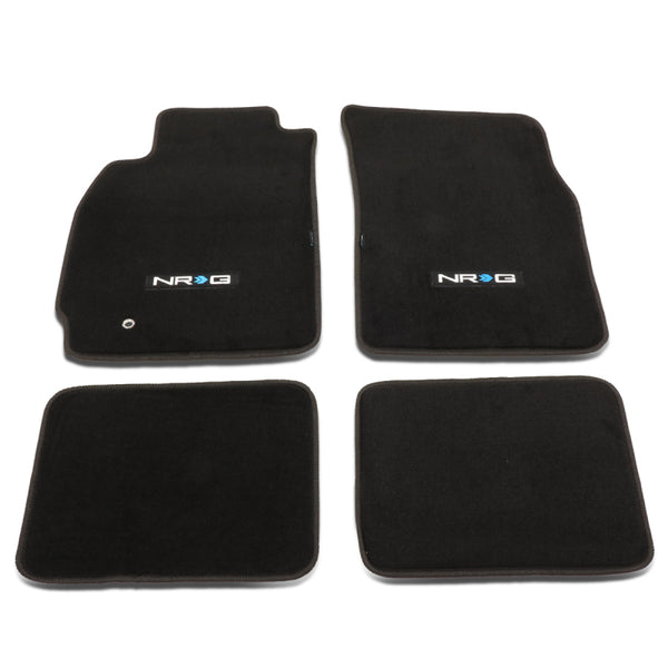 NRG Floor Mats - Evo X Ralliart Lancer GTS (NRG Logo) - 4pc. - FMR-510NRG - front view