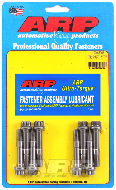 ARP Vauxhall/Opel 2.0L 16V Rod Bolt Kit - 209-6003
