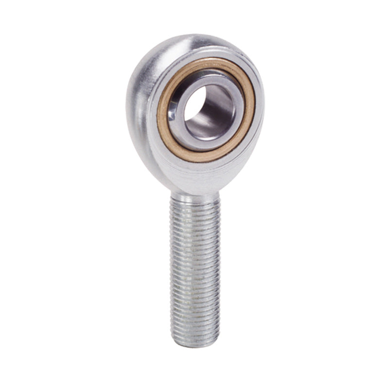 QA1 V Series 3-Pc Rod End - Male/Right Hand - 6mm Bore x M6x1.0 - Carbon Steel - MVMR6