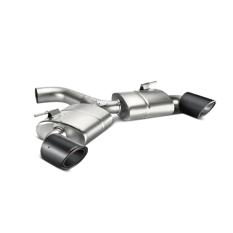 Akrapovic 17-18 Volkswagen Golf (VII) GTI FL Performance Slip-On Line (Titanium) w/ Carbon Tips - MTP-VW/T/4H