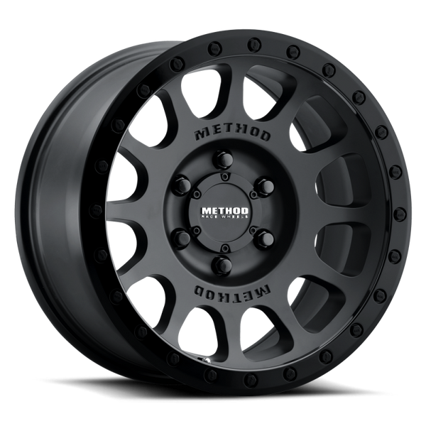 Method MR305 NV 17x8.5 +25mm Offset 6x5.5 108mm CB Double Black Wheel - MR305785601025 by Method Wheels