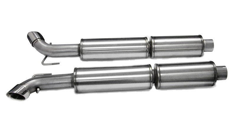 Corsa 2003-06 Dodge Viper 8.3L Polished Sport Cat-Back Exhaust (2.5in Inlet for Use w/ Stock Conv.) - 14176