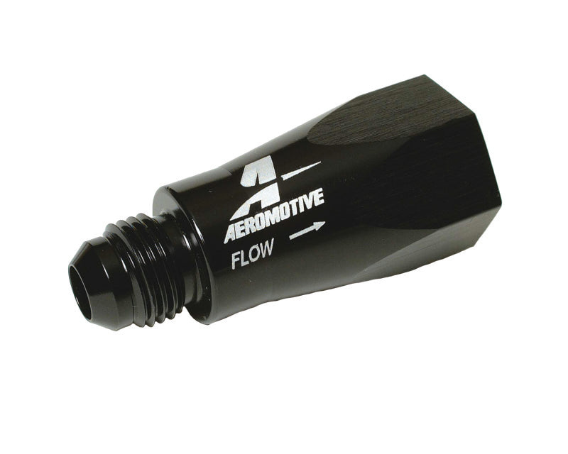 Aeromotive In-Line Full Flow Check Valve (Male -6 AN Inlet / Female -6 AN Outlet) - 15106