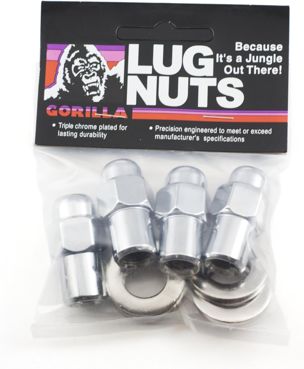 Gorilla Automotive - Cragar Mag Lug 13/16" 7/16 CHR Bag - 73177CRB