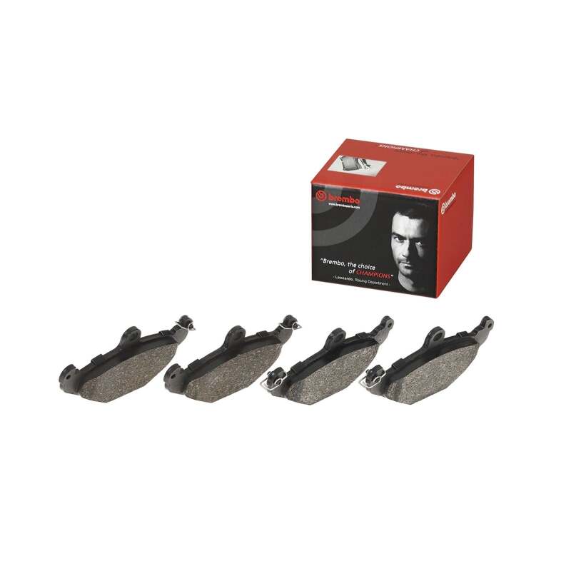 Brembo OE 95-00 Dodge Viper/08-11 Tesla Roadster PRIME Low-Met Brake Pad - Rear - P59026