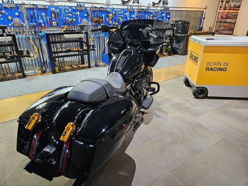 Ohlins 14-24  Harley FL Touring STX 36 Twin Blackline 13inShocks - Heavy Duty Springs - HD 779S2